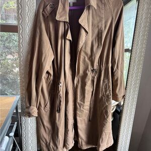 Torrid Brown Trench Coat